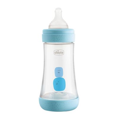 perfect5 Feeding Bottle (240ml, Medium) (Blue)